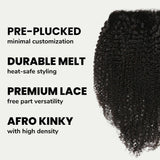 Afro Kinky 7x7 HD Lace Human Hair Closure