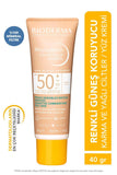 Bioderma Photoderm COVER Touch SPF50+ Very Light: High Protection Tinted Mineral Sunscreen for Sensitive Skin, Facial Sunscreen, 40gr