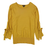 Alfani Womens Bow Sleeve Pullover Sweater