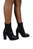 Alexander Mcqueen Women Tread Chelsea Boots