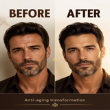 Organic Two-Step Anti-Aging System Facial Wash and Moisturizer  - For MEN