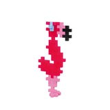 Plus Plus Big Flamingo Construction Toy - 15 Large Pieces, BPA-Free, Machine Washable for Kids Aged 1-6