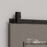 Flat Top Top Mount Heavy Duty Sliding Barn Door Hardware Kit