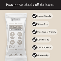 Vanilla Bean Protein Powder Stick
