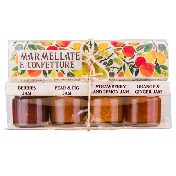 Artigiani dei Sapori, 4 Pack, Marmalade Jam Set, each 1.3oz (36g)