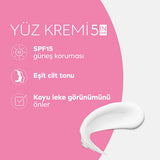 Nivea Facial Moisturizer: Skin Tone Evening Cream with Pearl Extract & SPF 15 - 24 Hour Hydration, Dark Spot Prevention