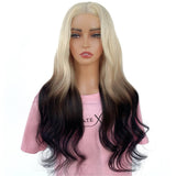Raw Aurora Glueless 5x5 HD Lace Professionally Colored 100% Human Hair Closure Wig