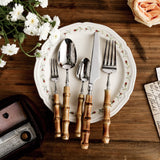 Aurora Nature-Inspired Bamboo Cutlery Set | 3CARATS
