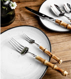 Aurora Nature-Inspired Bamboo Cutlery Set | 3CARATS