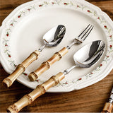 Aurora Nature-Inspired Bamboo Cutlery Set | 3CARATS