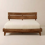 Aurora Solid Wood Bed Frame