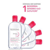 Bioderma Sensibio H2O Micellar Water for Sensitive Skin - Gentle Makeup Remover & Cleanser, Hypoallergenic & Dermatologically Tested