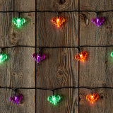 UltraLED Battery Operated Bat Cap Twinkle Light String, Multi-Color, 8-Feet