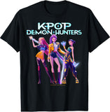 Halloween Huntrix Heroic Poses Group Shot T-Shirt