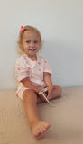 Organic Cotton Strawberry Print Shorts Set