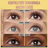 Maybelline Colossal Bubble Mascara - Extreme Volume, Clump-Free, 24HR Wear - Long Lasting Volumizing Mascara