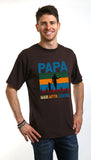 Papa Man, Myth, Legend Men's Bamboo Viscose/Organic Cotton Short Sleeve Graphic T-Shirt