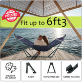 Tranquillo Universal Canvas Hammock Medium Size for Ultimate Comfort and Style