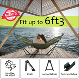 Tranquillo Universal Canvas Hammock Medium Size for Ultimate Comfort and Style