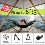 Tranquillo Universal Canvas Hammock Medium Size for Ultimate Comfort and Style