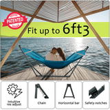 Tranquillo Universal Canvas Hammock Medium Size for Ultimate Comfort and Style