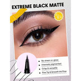 Sheglam Oh So Rich Matte Eyeliner Black for Precise Definition