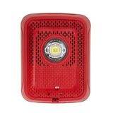 System Sensor SPSRLED-P L-Series Indoor Speaker Wall-Mounted LED Strobe, "PLAIN"