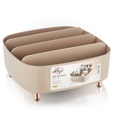 Eklips Bella Cosmetic Organizer: Stylish Makeup Storage for Vanity, Bathroom & Desk - Declutter with Elegant Design