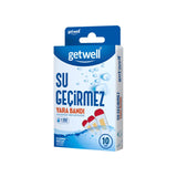 Getwell Waterproof Adhesive Bandage for Wound Protection 10 ct