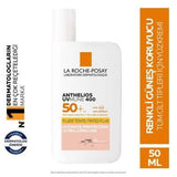 La Roche Posay Anthelios UVmune Fluid Tinted Sunscreen SPF50+ - Hypoallergenic, Non-Comedogenic, Water-Resistant