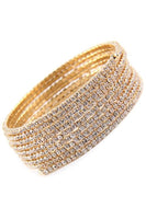 SPARKLY RHINESTONE CUFF BRACELET