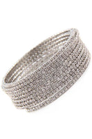 SPARKLY RHINESTONE CUFF BRACELET