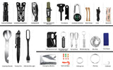 Emergency Survival Gear Kits 60 in 1 Outdoor Gear Tools Box Kit Set