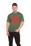 World's Best Dad Men's Bamboo Viscose/Organic Cotton Short Sleeve Graphic T-Shirt