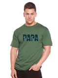PAPA Men's Bamboo Viscose/Organic Cotton Short Sleeve Graphic T-Shirt