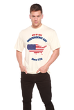 4th of July Men's Bamboo Viscose/Organic Cotton Short Sleeve Graphic T-Shirt