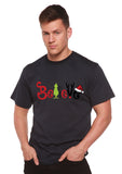 Believe Christmas Printed Men's Bamboo T-Shirt
