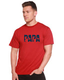 PAPA Men's Bamboo Viscose/Organic Cotton Short Sleeve Graphic T-Shirt