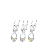Fiona Franchimon No 1 Hairpin Transparent 3 Pieces