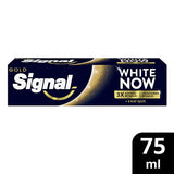 Signal White Now Gold Whitening Toothpaste - 3x Whiter Smile, Instant & Long-Term Effect