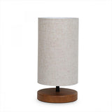 Homing Pu - Wooden Table Lamp with E14 Socket, Ambient Lighting for Home Decor