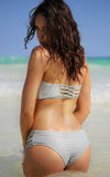 Banzai Beach Strappy Bandeau Bikini Top