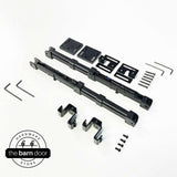Barn Door Soft-Close Mechanism Kit | Black