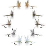 Basics Collection - Classic Dry Fly Assortment - 10 Flies - Sizes 12-16