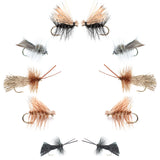 Basics Collection - Caddis Dry Fly Assortment - 10 Flies - Sizes 12-18