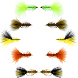Basics Collection - Crystal Woolly Bugger Assortment - 10 Flies - Size 8