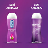 Durex 2in1 Aloe Vera Massage Gel & Personal Lubricant - Soothing, Fragrance-Free Intimate Gel for Couples - 6.76 fl oz