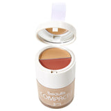 Beaulis 3-in-1 Compact Makeup Palette - Foundation, Blush, Concealer for Natural Finish