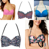 Sundazed Nixie Underwire Bra-Sized Halter Bikini Top
