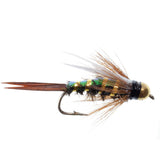 Basics Collection - Flash Back Tungsten Bead Head Nymphs 10 Flies  #10-16